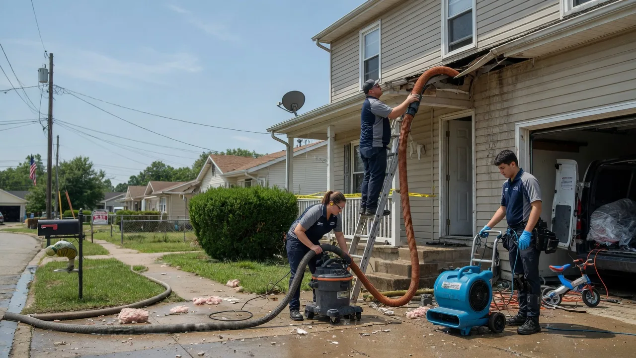 Water Damage Restoration in Rozel, KS near me